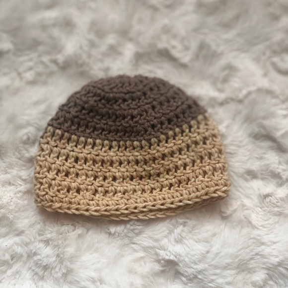 Handmade Crochet Baby Hats. Crochet Baby Beanies. Single layer. Winter hats - Picture 2 of 6